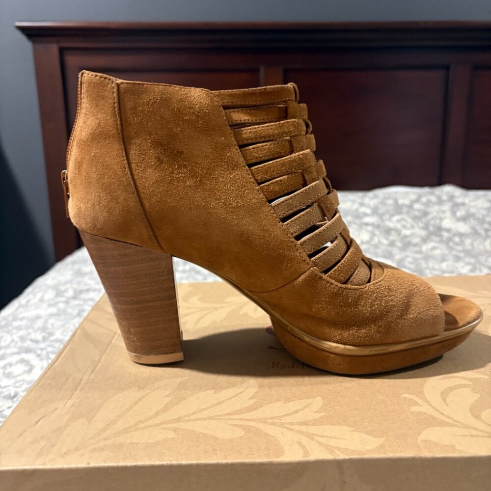 Sofft Suede Ankle Booties